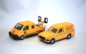 CORGI Vintage Ford Escort 55 AA Service Van Yellow 1980s RARE 561 Model - Picture 1 of 4