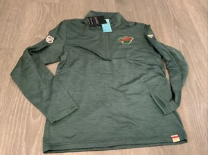 Fanatics Minnesota Wild Authentic Pro Pullover Men’s Size: Medium NWT Shirt - Picture 1 of 7