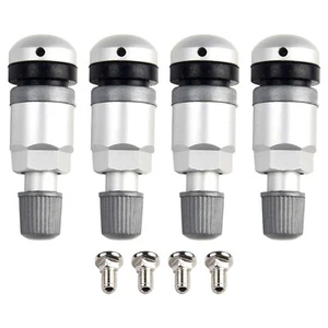 4 pz TPMS monitor pressione pneumatici sensore valvola kit riparazione steli per - Picture 1 of 12