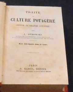 Traité  de Culture Potagère (Petite et  Grande Culture) - Picture 1 of 2