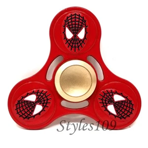 Infinity Wars Spiderman Fidget Spinner Tri Metal Vengadores Superhéroe Fiesta Favor - Imagen 1 de 5