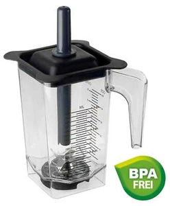 1,5 Liter Behälter BPA-Frei + Deckel + Stößel für Omniblend Blender Power Mixer - Bild 1 von 3
