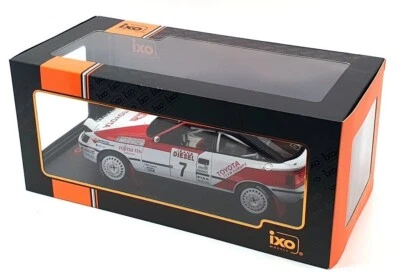 Model car Toyota Celica GT San Remo Rally 1990 IXO diecast 18RMC069B 1:18th - Image 1 of 3