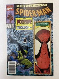 Spider-Man # 11 McFarlane Marvel Wendigo Wolverine 1991 Marvel Comics - Picture 1 of 7