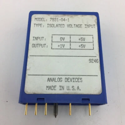 ANALOG DEVICES 7B31-04-1 Isolated Voltage Input 0-5V IN, 1-5V OUT - Image 1 of 2
