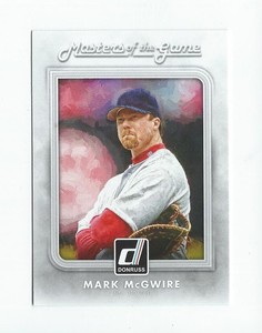 2016 Donruss Masters of the Game #7 Mark McGwire Cardinals