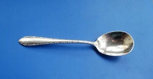 Vintage 6.5" Sterling Silver Royal Crest Wildflower Pattern Sugar Serving Spoon - Picture 1 of 6
