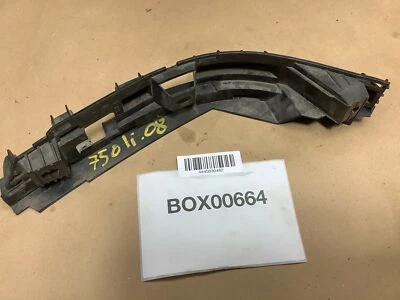 BMW 750Li E66 2008 sedán parachoques trasero izquierdo soporte del lado del conductor OEM+ Foto 1 de 4