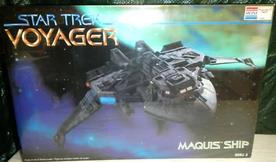 Monogram Star Trek Voyager Maquis Ship model kit, sealed box Vintqage Model - Image 1 of 4
