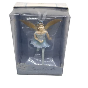 VTG Christmas Ornament Fairy Estrella Fiber Optic Glow 2001 Joanne R Eschriel - Picture 1 of 11