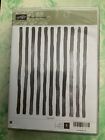 Brand new Stampin Up! BRUSHSTROKES Stamp Set of 1 XL Wooden 138952 HTF