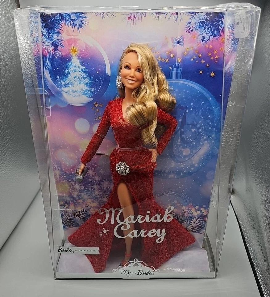 MATTEL Barbie Collectible Christmas MARIAH CAREY HJX17