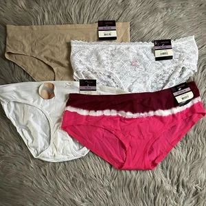 No Boundaries Hipster Bikini Panty Bundle Women Size XL Panties Lot Underwear - Picture 1 of 5