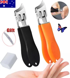 Wide Jaw Opening Anti-Splash Slanted Nail Clipper TK - Picture 1 of 31