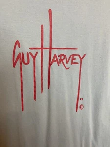 GUY HARVEY Fishing T-Shirt Adult XL Sky Blue - Picture 1 of 6