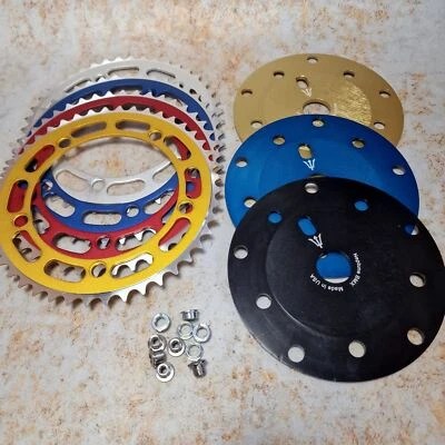 Neptune Crank Old School BMX Power Disc Bolts and Chainring Set - Image 1 of 4