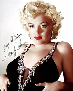 Marilyn Monroe handsigniertes signiertes Foto Bild Nachdruck 8x10 - Bild 1 von 1