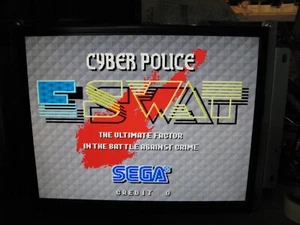Used SEGA ESWAT System 16 Tested Working Video & Sound Non Jamma Game Board - Picture 1 of 17
