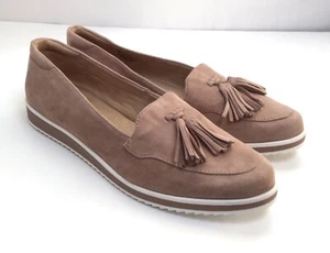 Neu Damen Naturalizer Wildleder Quaste Halbschuhe - Bild 1 von 8