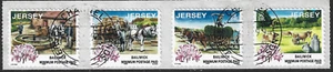 1999 Jersey Sg 870/873 Days Gone By Self-adhesive Fine Used - Picture 1 of 1