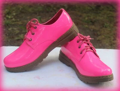 Nature Breeze *NUEVO* Zapatos de vestir para mujer 10 rosas brillantes con cordones Foto 1 de 4