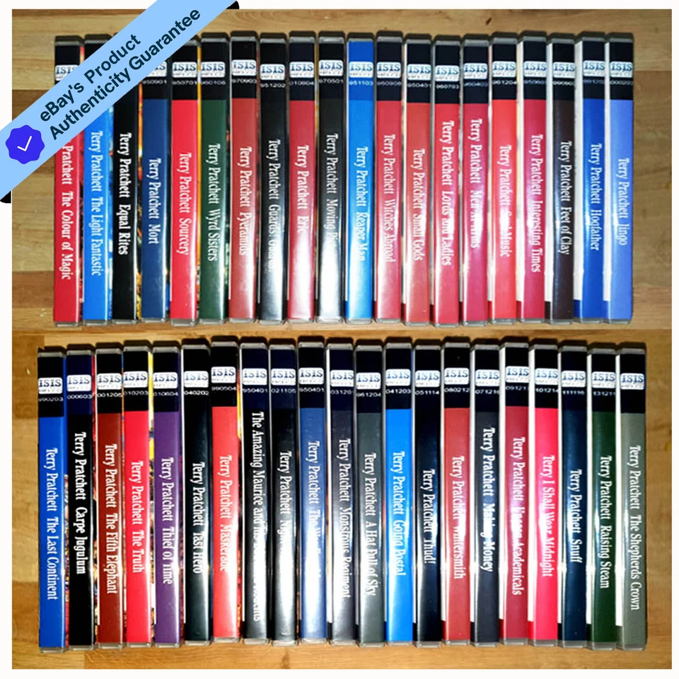 Discworld Terry Pratchet Complete Set All 41 Audiobooks Unabridged Originals - Image 1 of 4