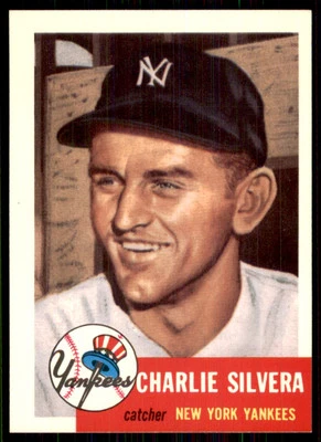 1991 Topps Archives #242 Charlie Silvera New York Yankees - Image 1 of 2