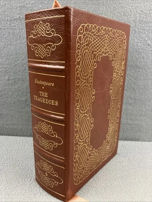 The Tragedies William Shakespeare Easton Press Brown Leather & Gilt 1980 Foto 1 de 4