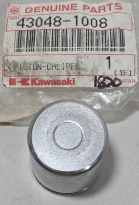1 pistón de freno trasero nuevo 1984-1986 Kawasaki KXT250 KX125 KX80 KX OEM 43048-1008 Foto 1 de 3