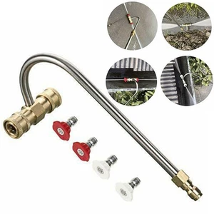 Gutter Cleaner Pressure Washer For Pressure Nozzle Nozzles Replacement - Picture 1 of 12