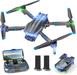 H24 Drohne mit Kamera HD 1080P, RC Drone für Erwachsene und Kinder, Faltbar - Bild 1 von 12