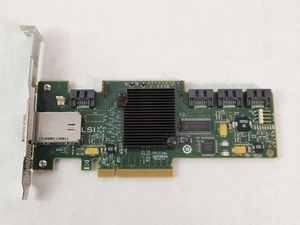 LSI SAS9212-4i4e 46C8935 PCI Express x8 6GB/S 4 Port SATA RAID Card - Afbeelding 1 van 6