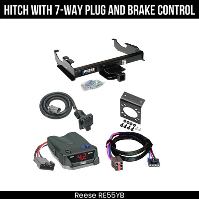 Hitch Tow PKG+ Brake Control For 63-87 Chevy GMC C/K 99-00 Ford F-350 Super Duty - Image 1 of 4