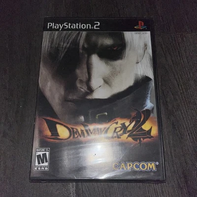 Devil May Cry 2 SEALED Plastic Black Label PlayStation 2 Capcom Vintage PS2 NEW - Image 1 of 4
