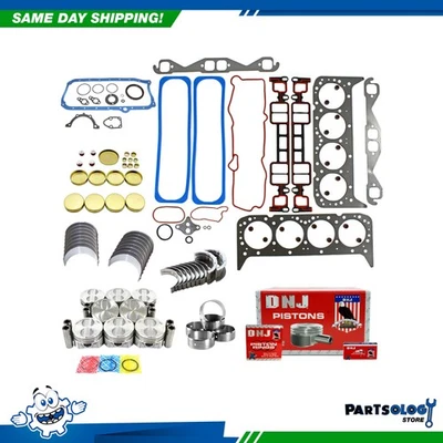 Kit de reconstrução de motor DNJ EK3110 para 96-02 Chevrolet GMC C1500 C2500 5.0L OHV 16v - Imagem 1 de 4