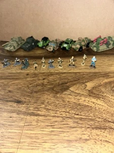 Vintage GALOOB Lot Of (17) Army / Navy & Figures Micro Machines Ships, Land - Picture 1 of 24