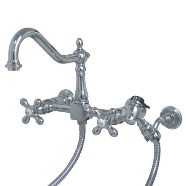 Elements Of Design ES1241 Kitchen Faucet Wall Mount - Chrome - Image 1 of 1