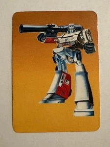 Transformers 1985 Vintage Hasbro Trading Card Series 1 Card 97 Megatron! - Picture 1 of 2
