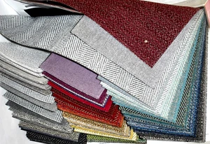 Huge FABRIC SAMPLE BOOK Multi-Color RENEGADE Textures 89pcs LOT Weaves Variety - Picture 1 of 22