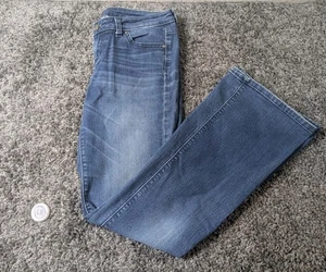 Jennifer Lopez Bootcut Jeans Women's 4 W28 Blue Denim - Picture 1 of 9