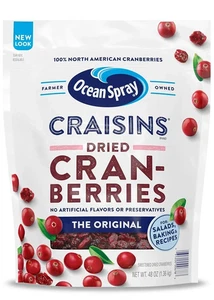 Ocean Spray Craisins getrocknete Preiselbeeren Original 48 Unzen USA - Bild 1 von 5