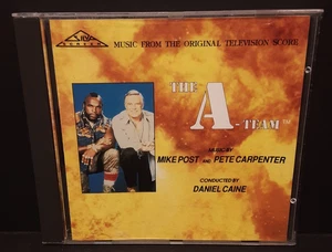 THE A-TEAM ORiG. TELEViSiON SCORE SOUNDTRACK CD MiKE POST UK IMPORT SiLVA SCREEN - Picture 1 of 3