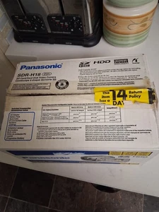 Panasonic Sdr-H18 Palm Corder. Mint Condition. - Picture 1 of 7