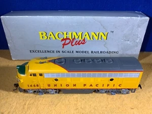 G20-2 BACHMANN PLUS - UNION PACIFIC LOCOMOTIVE #1468 - EMD F7B U.P. ITEM #31203 - Picture 1 of 15