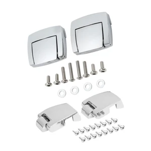 Tour Pack Pak Trunk Latches &Hinges For Harley Road King Glide FLHR FLHX 88-13 - Picture 1 of 17