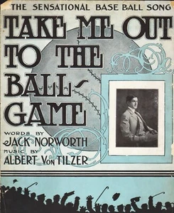Take Me Out to the Ballgame 1908 Original Baseball SHEET MUSIC Sam Williams! - Picture 1 of 3