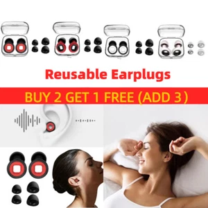 Artevive Moto Earplugs - 27 dB Wind Noise & Ear Ringing Reduction Reusable - Picture 1 of 19