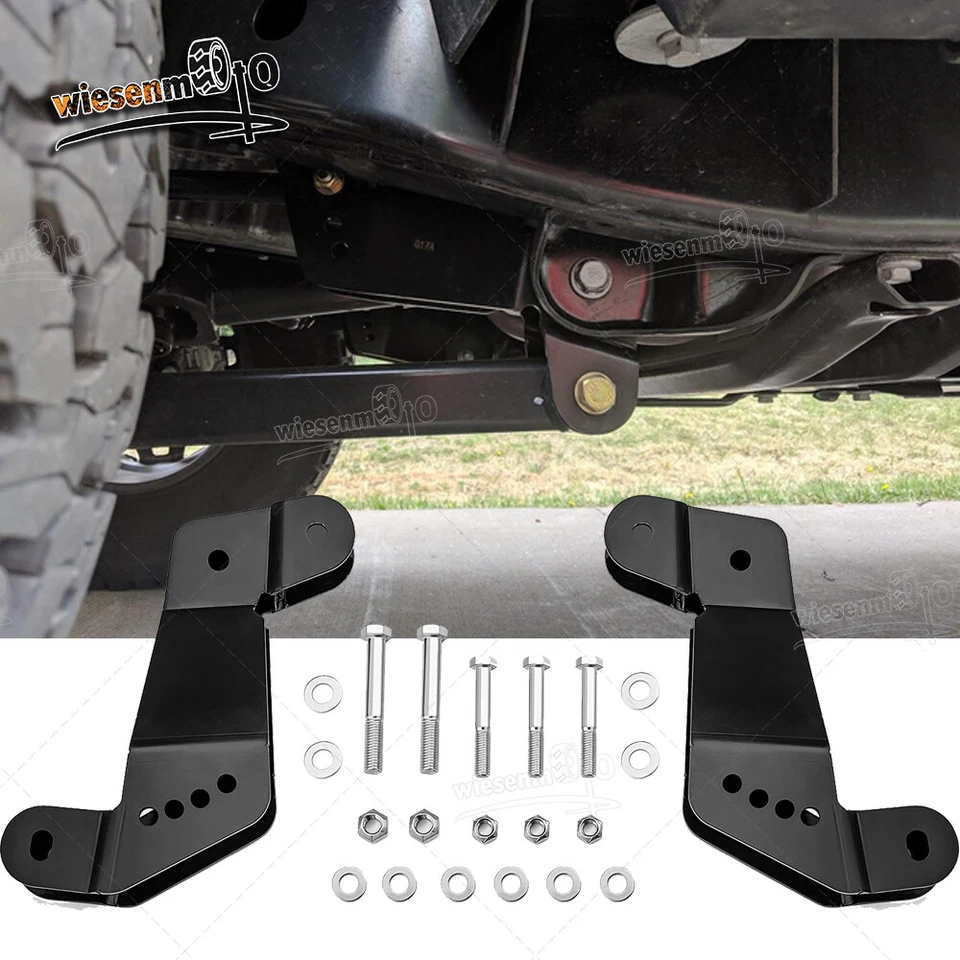 Soporte de caída de corrección de brazo de control para Jeep Wrangler JK 2007-2018 (elevación de 2-4,5") Foto 1 de 4