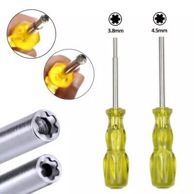 3.8mm & 4.5mm Screwdriver Bit NES SNES N64 Game Boy Nintendo Sega Security Tool - Image 1 of 4