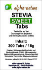 3X300 Stevia Tabs En Dispensador Sin Bitterstoffe - Reb-A 97% -Deutscher